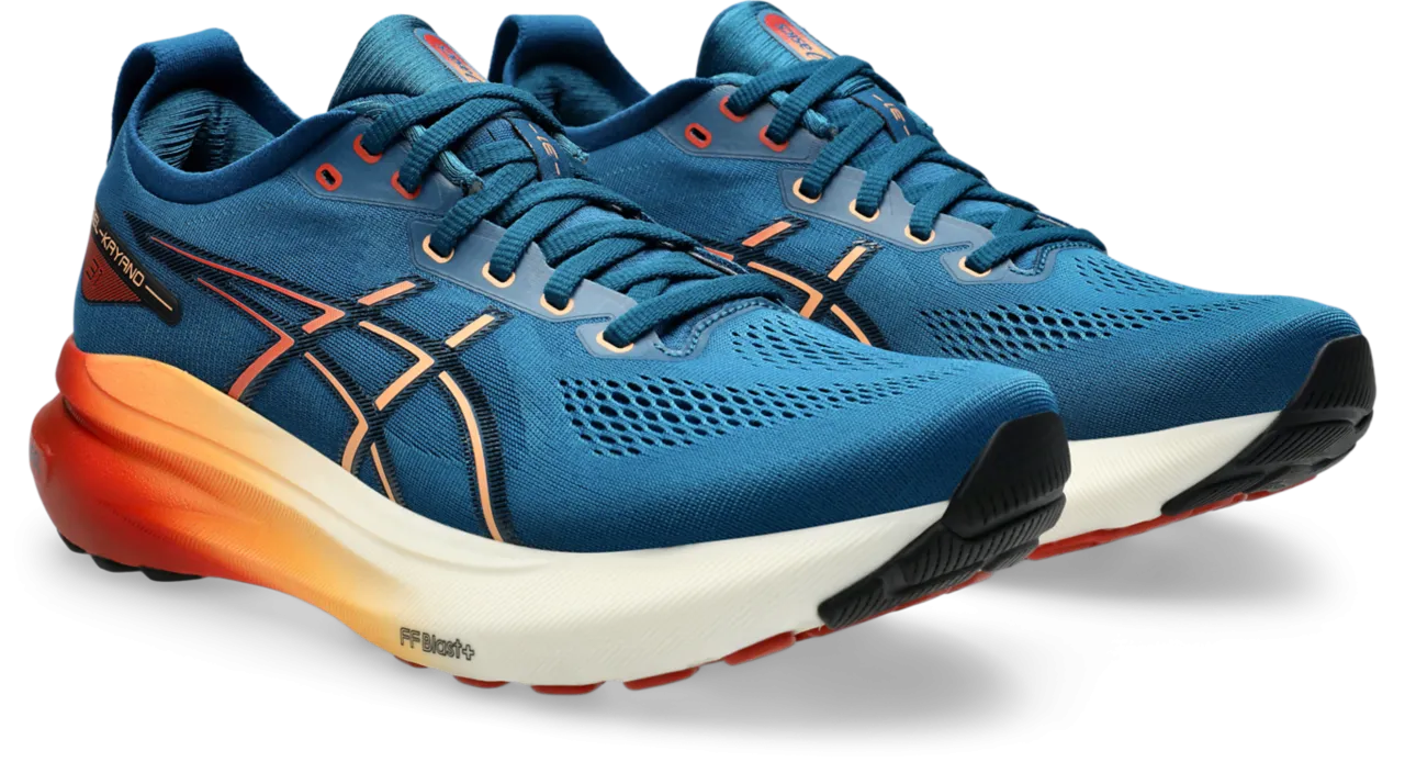 Men's GEL-Kayano 31 (402 - Rich Navy/Spice Latte)
